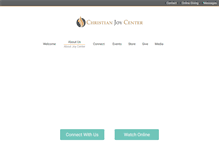 Tablet Screenshot of joycenter.org